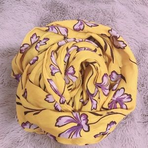 NWT LOFT Floral Print Infinity Scarf